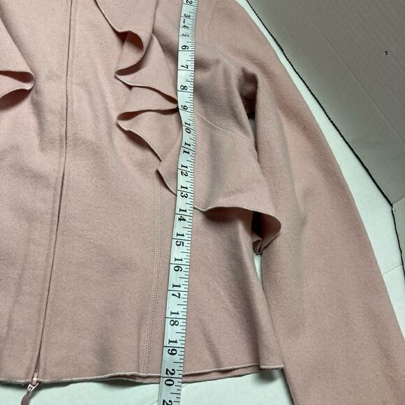 ECCOCI Women’s Wool Blazer jacket outerwear size 10 peach - Picture 6 of 11